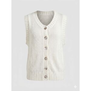 SONG OF STYLE REVOLVE QUIET LUXURY OLD MONEY PREPPY KNIT IT-GIRL SWEATER VEST